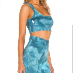 Free people FP movement not good karma tie dye set size XS/S